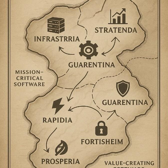 Software Continent: The Missing Map Of The Modern Software Industry