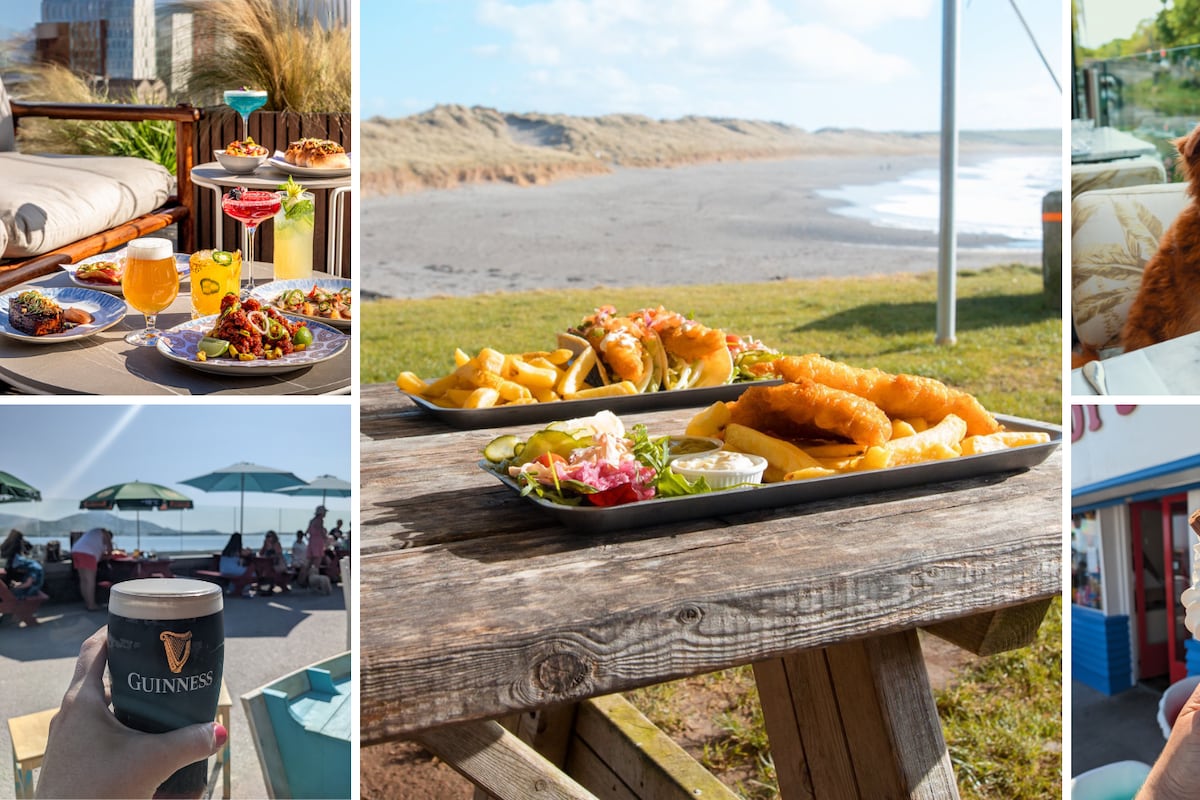 Great food and drink outdoors: From ice-creams and fish and chips in the sun to seaside brunches