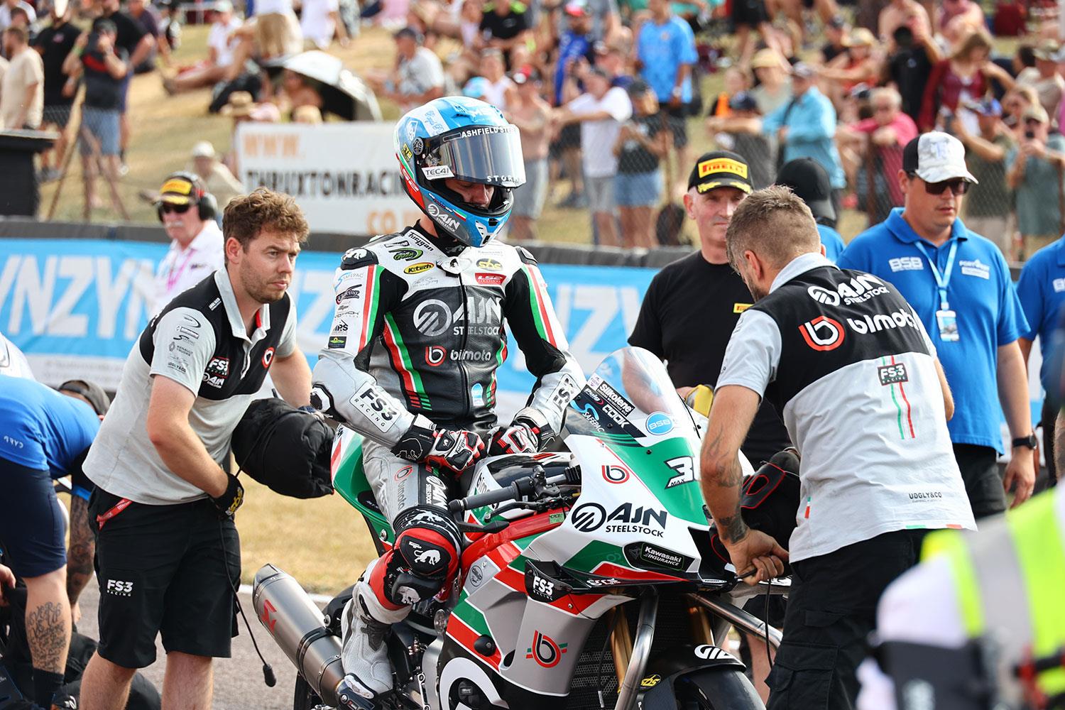 BSB Thruxton: Max Cook transferred to Southampton Hospital for specialist review following Race One crash