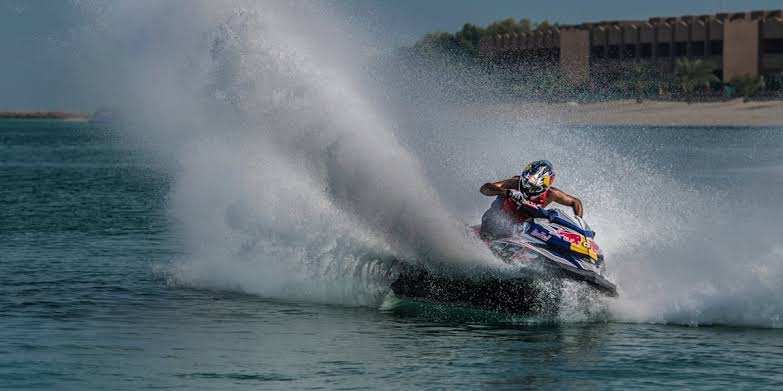 Injured with fractures in her back while practicing Jet Ski