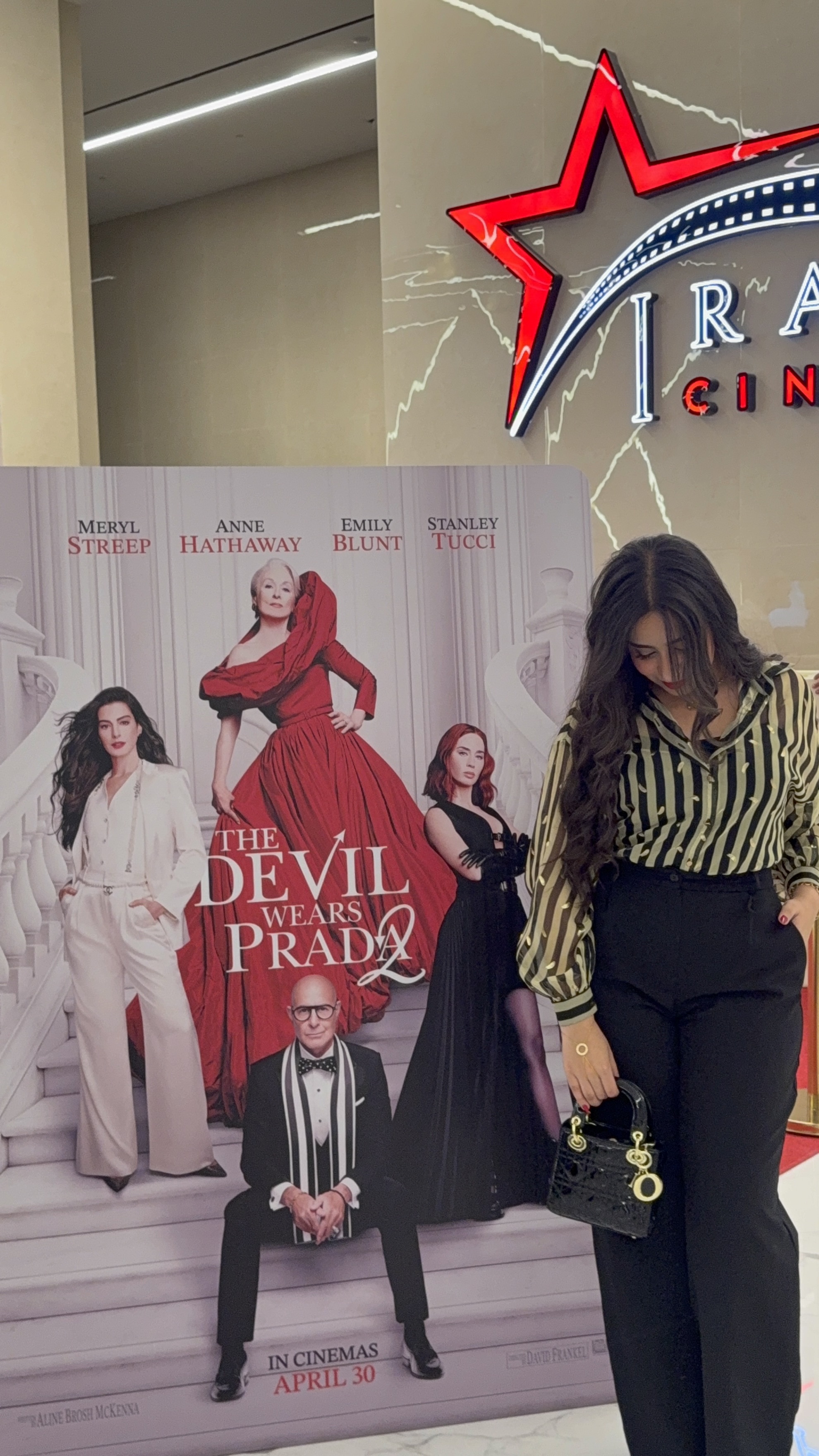 From the Alshaheera X iraqicinema (the devil wears Prada premiere)